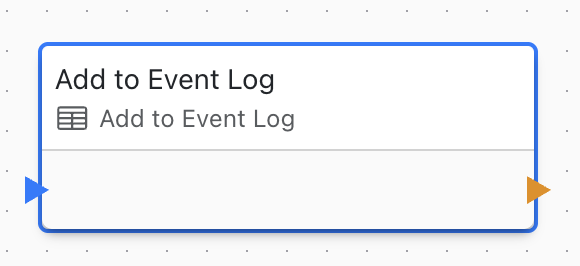 Add to Log block