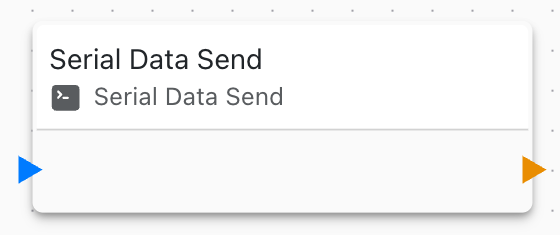 Serial Data Send Block
