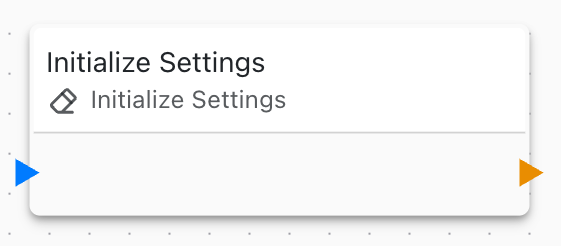 Settings Init Block