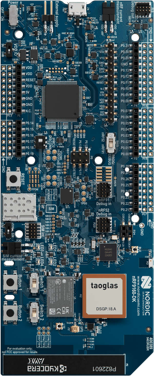 nRF9160 DK